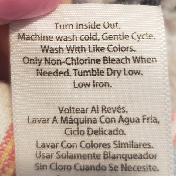 Terra & Sky Size 3 X Linen Blend Top Sleeveless Multicolored  Button Down - Picture 11 of 12